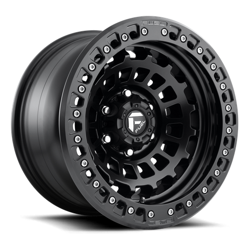Fuel Offroad D101 MATTE BLACK 17x9 -15 6x135mm 87.1mm