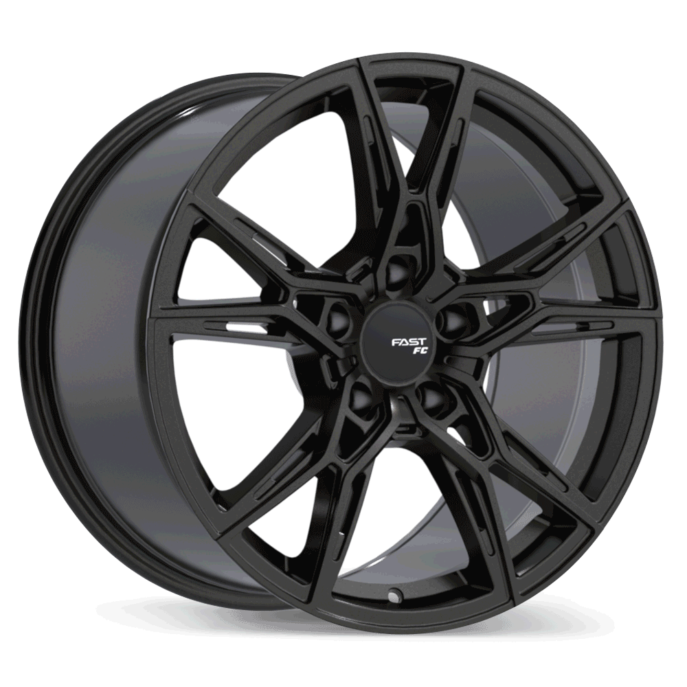 Fast Wheels FC10 Gloss Black Anthracite 18x10.5 +35 5x120.65mm 72.6mm - Wheelwiz