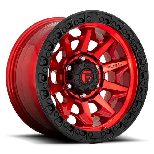 Fuel Offroad D113 COVERT BEADLOCK Candy Red 17x9 -15 5x150mm 110.1mm