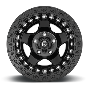 Fuel Offroad D118 WARP BEADLOCK Matte Black 17x9 -15 6x139.7mm 106.1mm