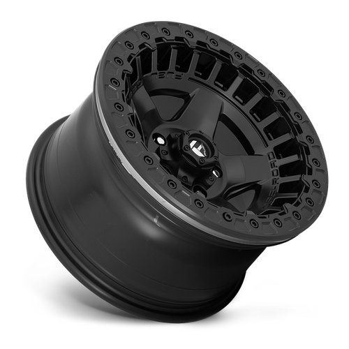 Fuel Offroad D118 WARP BEADLOCK Matte Black 17x9 -15 6x139.7mm 106.1mm - Wheelwiz