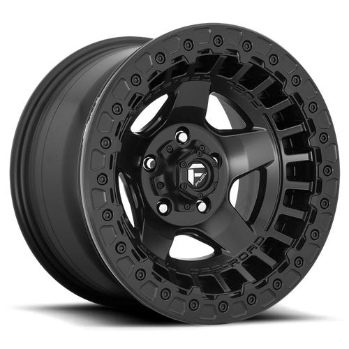 Fuel Offroad D118 WARP BEADLOCK Matte Black 17x9 -15 6x139.7mm 106.1mm