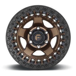 Fuel Offroad D119 WARP BEADLOCK Matte Bronze 17x9 -15 6x139.7mm 106.1mm