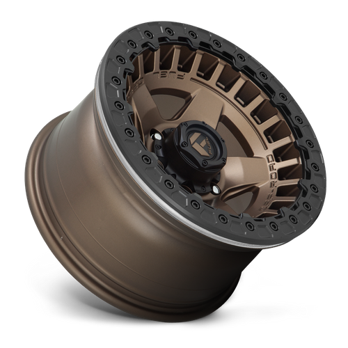 Fuel Offroad D119 WARP BEADLOCK Matte Bronze 17x9 -15 6x139.7mm 106.1mm - Wheelwiz