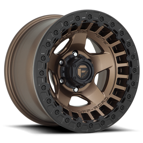 Fuel Offroad D119 WARP BEADLOCK Matte Bronze 17x9 -15 6x139.7mm 106.1mm