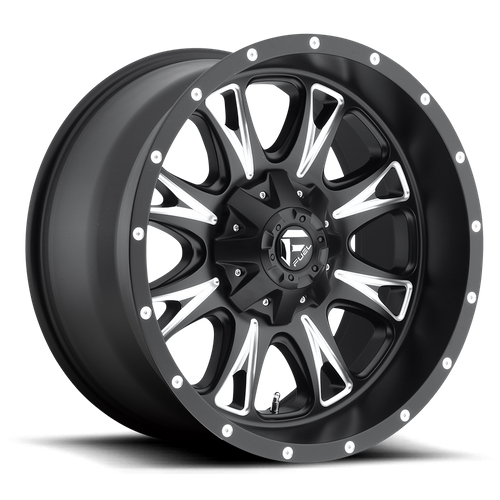 Fuel Off-road D513 MATTE BLACK MILLED 20x9 +20 6x135|6x139.7mm 106.1mm