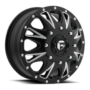 Fuel Offroad D513 THROTTLE Matte Black Milled 17x6.5 +129 8x210mm 154.3mm
