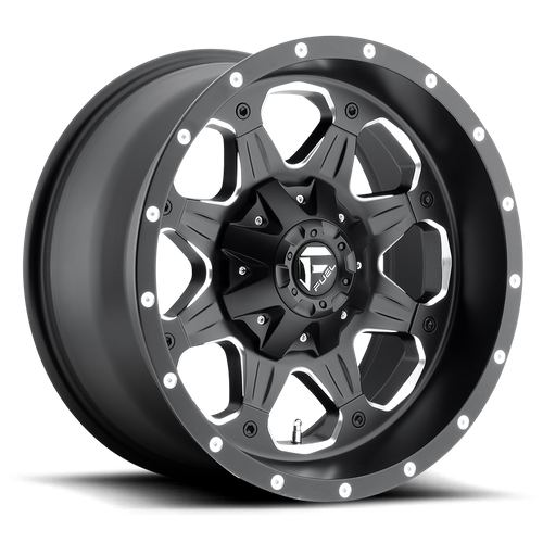 Fuel Offroad D534 BOOST Matte Black Milled 18x9 +1 5x114.3|5x127mm 78.1mm