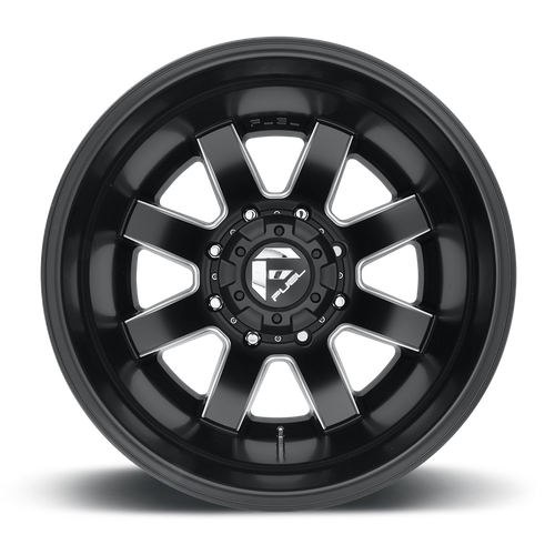 Fuel Offroad D538 MAVERICK Matte Black Milled 22x8.25 -221 8x165.1mm 117mm - Wheelwiz