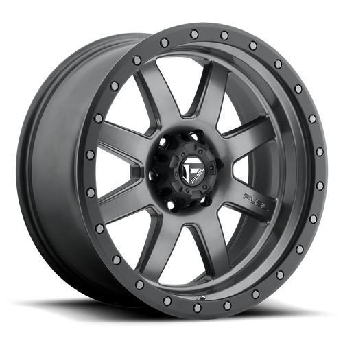 Fuel Offroad D552 TROPHY Matte Gunmetal Black Bead Ring 20x9 +1 6x135mm 87.1mm