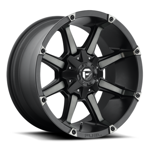 Fuel Offroad D556 COUPLER Matte Black Double Dark Tint 20x9 +1 8x170mm 125.1mm