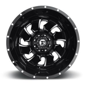 Fuel Offroad D574 CLEAVER Gloss Black Milled 20x8.25 -221 8x165.1mm 117mm