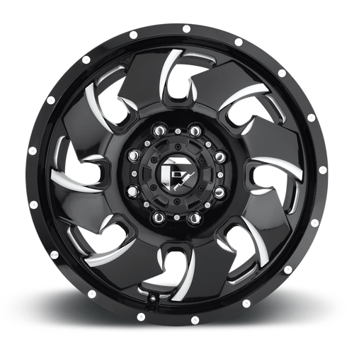 Fuel Offroad D574 CLEAVER Gloss Black Milled 20x8.25 +105 8x210mm 154.3mm