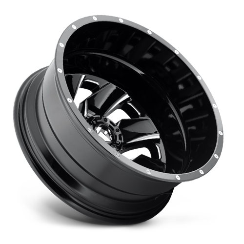 Fuel Offroad D574 CLEAVER Gloss Black Milled 20x8.25 -221 8x210mm 154.3mm