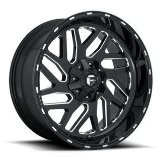 Fuel Offroad D581 TRITON Gloss Black Milled 20x9 +20 6x135|6x139.7mm 106.1mm