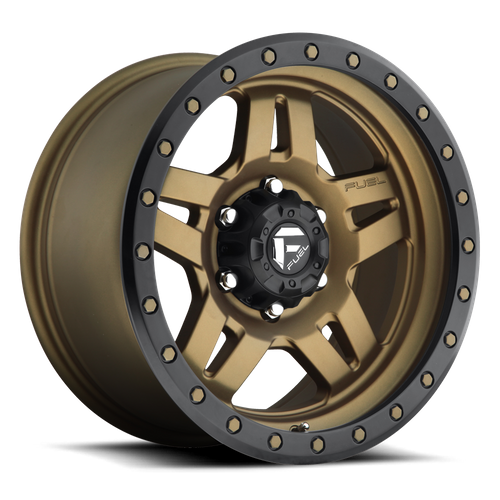Fuel Offroad D583 ANZA Matte Bronze Black Bead Ring 18x9 +20 6x139.7mm 108mm