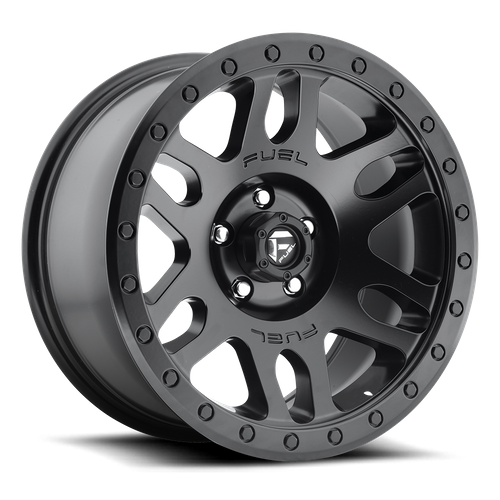 Fuel Offroad D584 RECOIL Matte Black 20x9 +1 6x139.7mm 108mm