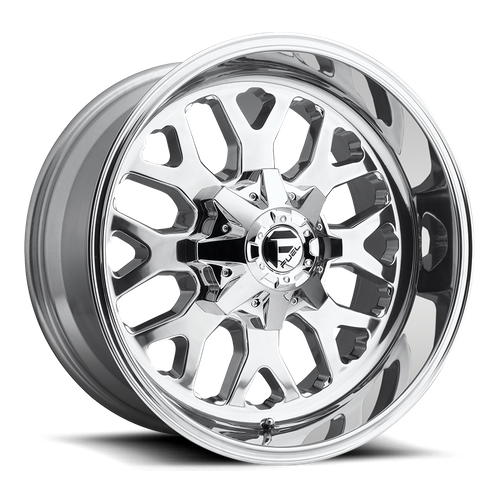 Fuel Offroad D586 TITAN High Luster Polished 20x10 -18 8x165.1mm 125.1mm