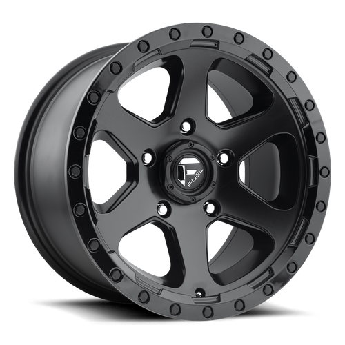 Fuel Offroad D589 RIPPER Matte Black Gloss Black Lip 18x9 +20 5x150mm 110.1mm