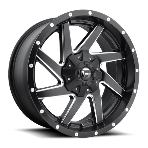 Fuel Offroad D594 MATTE BLACK MILLED 20x10 -18 5x127|5x114.3mm 78.1mm