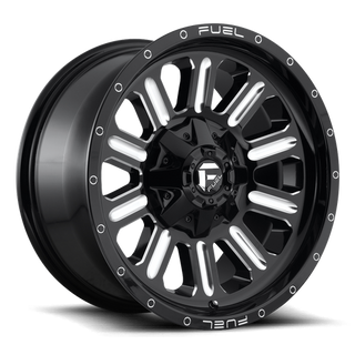 Fuel Offroad D620 HARDLINE Gloss Black Milled 17x9 +1 8x165.1mm 125.1mm