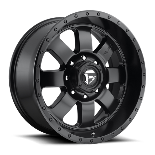 Fuel Offroad D626 BAJA Matte Black 20x9 +20 6x139.7mm 108mm - WheelWiz