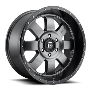 Fuel Offroad D628 BAJA Matte Gun Metal Black Lip 20x9 +01 8x165.1mm 125.1mm - WheelWiz