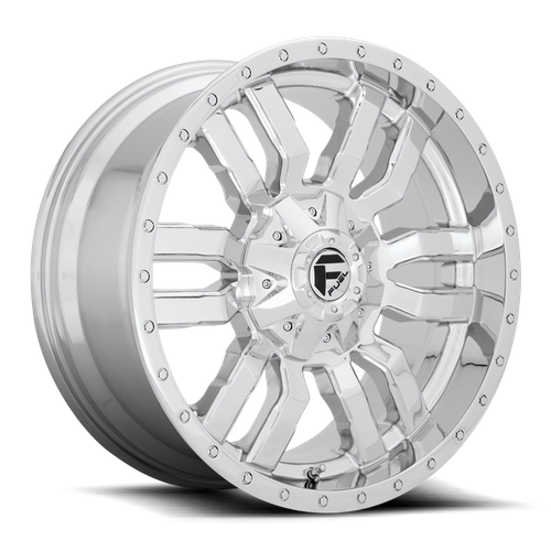 Fuel Offroad D631 SLEDGE Chrome Plated 20x9 +1 8x165.1mm 125.1mm