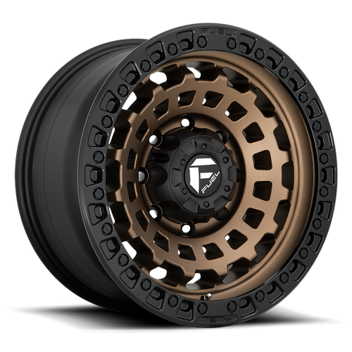 Fuel Offroad D634 ZEPHYR Matte Bronze Black Bead Ring 18x9 -12 6x135mm 87.1mm