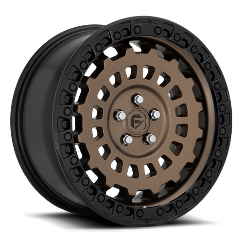 Fuel Offroad D634 ZEPHYR Matte Bronze Black Bead Ring 17x8 +38 5x114.3mm 56.5mm