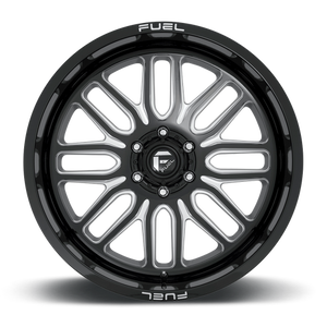 Fuel Offroad D662 IGNITE Gloss Black Milled 22x12 -43 8x170mm 125.1mm