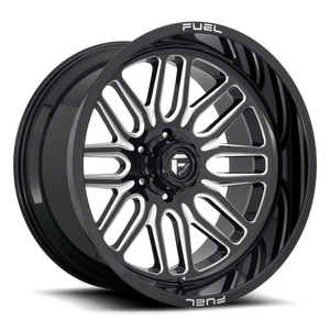 Fuel Offroad D662 IGNITE Gloss Black Milled 20x10 -18 5x127mm 78.1mm - Wheelwiz