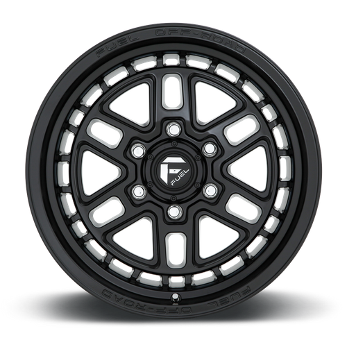 Fuel Offroad D667 NITRO Matte Black 17x9 +1 6x139.7mm 106.1mm