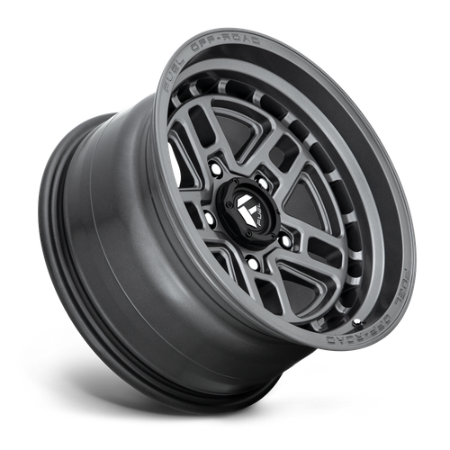 Fuel Offroad D668 NITRO Matte Gun Metal 17x9 -12 5x127mm 71.5mm