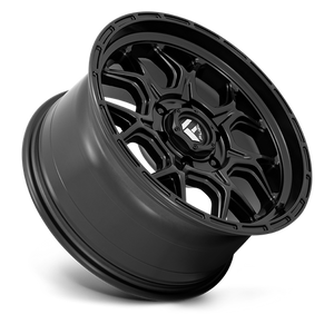 Fuel Offroad D670 TECH Matte Black 18x9 +20 6x114.3mm 66.1mm