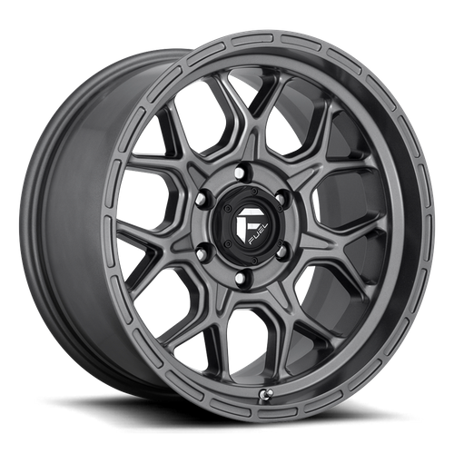 Fuel Offroad D672 TECH Matte Anthracite 17x9 +1 6x139.7mm 106.1mm