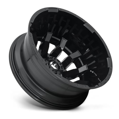 Fuel Offroad D675 BLITZ Gloss Black 20x8.25 -240 8x165.1mm 121.5mm