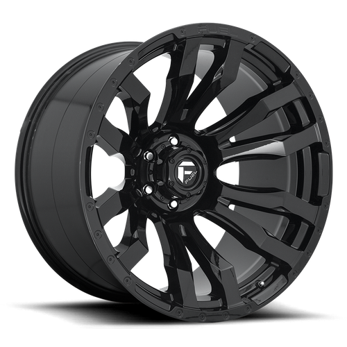 Fuel Off-road D675 BLITZ GLOSS BLACK 20x9 +1 6x139.7mm 106.1mm - Wheelwiz