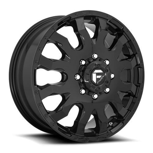Fuel Offroad D675 BLITZ Gloss Black 20x8.25 +105 8x165.1mm 121.5mm