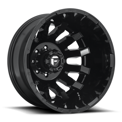Fuel Offroad D675 BLITZ Gloss Black 20x8.25 -202 8x200mm 142mm