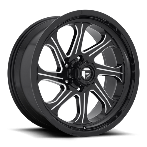 Fuel Offroad D676 SEEKER Gloss Black Milled 20x10 -18 6x135mm 87.1mm - WheelWiz