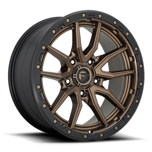 Fuel Offroad D681 REBEL Matte Bronze Black Bead Ring 18x9 +20 5x150mm 110.1mm