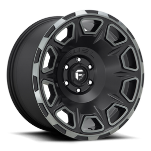 Fuel Offroad D686 VENGEANCE Matte Black Double Dark Tint 17x9 -12 6x139.7mm 106.1mm