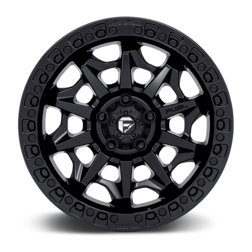 Fuel Offroad D694 COVERT Matte Black 18x9 +1 6x139.7mm 106.1mm - Wheelwiz