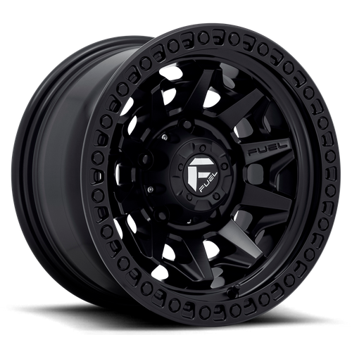 Fuel Offroad D694 COVERT Matte Black 15x8 -19 5x114.3mm 72.6mm - Wheelwiz