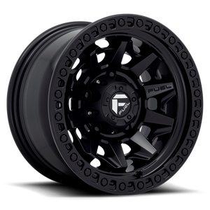 Fuel Offroad D694 COVERT Matte Black 15x8 -19 5x114.3mm 72.6mm - Wheelwiz