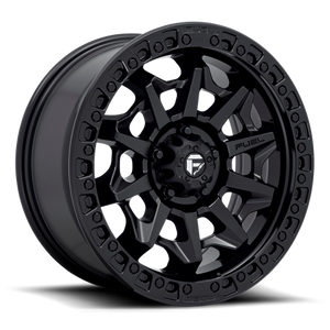 Fuel Offroad D694 COVERT Matte Black 18x9 +20 8x170mm 125.1mm - Wheelwiz