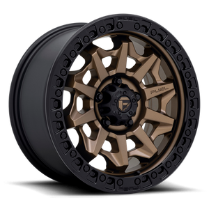 Fuel Offroad D696 COVERT Matte Bronze Black Bead Ring 20x9 +1 5x127mm 71.5mm