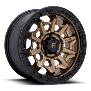 Fuel Offroad D696 COVERT Matte Bronze Black Bead Ring 18x9 +20 8x170mm 125.1mm