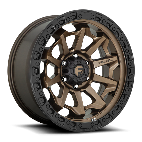 Fuel Offroad D696 COVERT Matte Bronze Black Bead Ring 20x10 -18 8x170mm 125.1mm